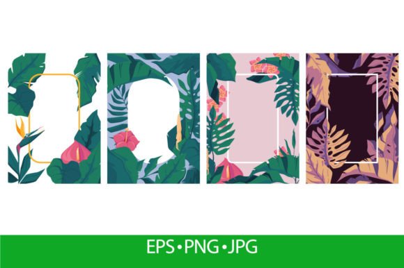 Exotic Wedding Invitation: Tropical Flair for Modern Design