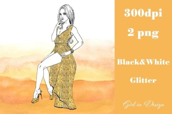 Golden Bride Wedding Clipart: Elevate Your Creative Projects