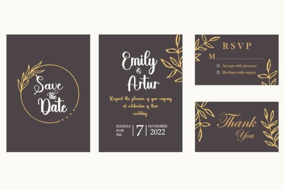 Luxury Wedding Invitation Card, Minimal: A Designer’s Template Guide