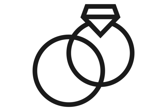 The Symbolic Power of the Crossed Wedding Rings Icon: Diamond Love