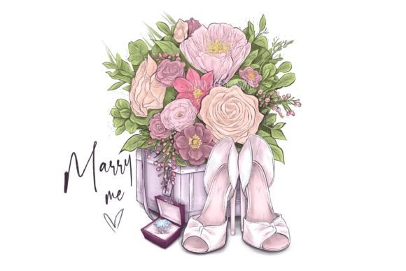 Wedding Planner Clipart & Marry Me Png: Elevate Your Designs