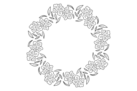 Wedding Wreath 02: Your Go-To SVG for Elegant Designs