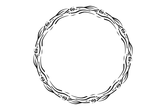 Wedding Wreath 09: Your Ready-to-Use SVG for Creative Projects